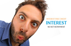 Interest Free Credit!